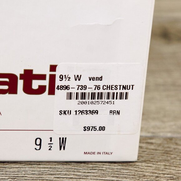 * NIB * $975 GRAVATI Richards Women's 9.5 W Wide Chukka 4896 * add $15 Trees - Picture 14 of 16